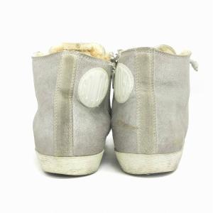 GOLDEN GOOSE スニーカー シューズ ハイカット ダメージ加工 シルバーカラー 37 靴