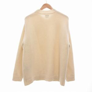 Steven Alan ハミルトンラムズウール モックネック ニット LOOSE FIT セーター L オフホワイト