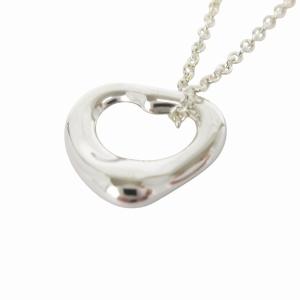 TIFFANY&Co. ネックレス エルサペレッティ SV925 オープンハート シルバー AA