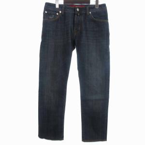 デニムパンツ ジーンズ ロング テーパード コットン J622H 紺 インディゴ W31