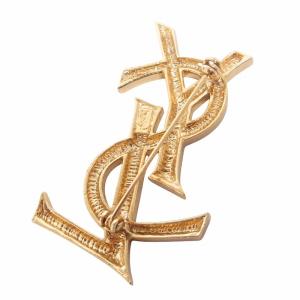 YVES SAINT LAURENT ブローチ ピン YSL