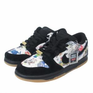 NIKE SUPREME SB Dunk Low Rammellzee FD8778-001 ブラック
