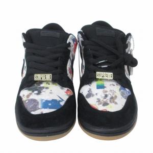 NIKE SUPREME SB Dunk Low Rammellzee FD8778-001 ブラック