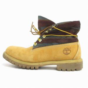 Timberland ROLL TOP ショートブーツ シューズ ヌバック 6456A 茶 ブラウン 26.5cm 靴 GY35