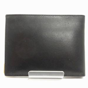 GUCCI 二つ折り財布 ウォレット 小銭入れ レザー 034 184 0688 黒 ブラック GY99 AA