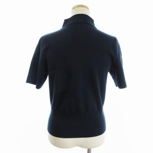 3.1 phillip lim 美品 プルオーバー シャツ 半袖 無地 紺 ネイビー S