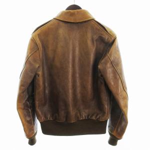 BUZZ RICKSON’S A-2 フライトジャケット 30-1415 ブラウン 38