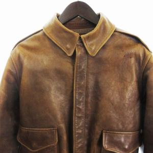 BUZZ RICKSON’S A-2 フライトジャケット 30-1415 ブラウン 38