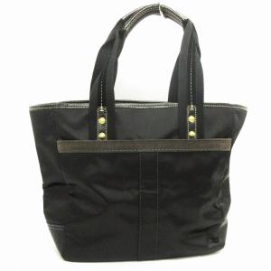 COACH ハンプトンズウィークエンド トートバッグ 肩がけ ジップ開閉 10100 黒 ブラック 鞄