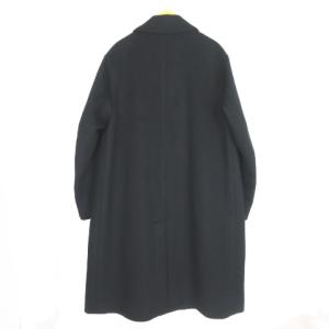 高価買取中】KURO クロ 19AW SUPER 100S BIG BAL COLLAR COAT メルトン