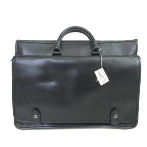 ブリーフケース ビジネスバッグ レザー 黒 ブラック