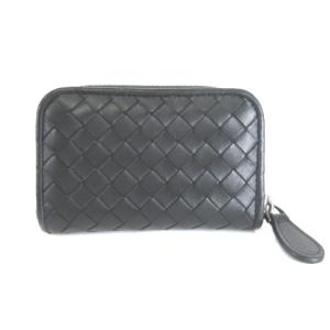 コインケース 小銭入れ イントレチャート レザー ラウンドファスナー