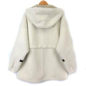 VALENTINO ムートンコート ジャケット ボア Vロゴ