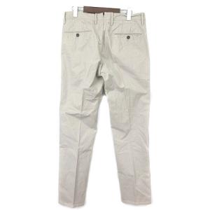 INCOTEX SLOWEAR パンツ スリム コットン ライトグレー 32