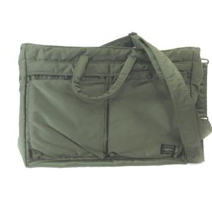 TANKER ブリーフケース 2WAY カーキ