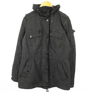 ジャケット ナイロン カバーオール S ブラック 黒