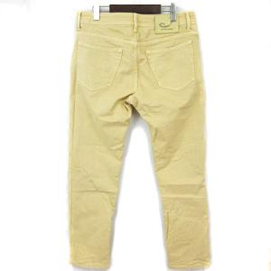 JACOB COHEN パンツ デニムパンツ ジーンズ  スリム ストレート イエロー 33