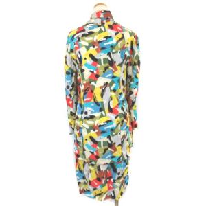 FENDI ヴィンテージ ジャケット スカート セットアップ ひざ丈 長袖 マルチカラー 42 