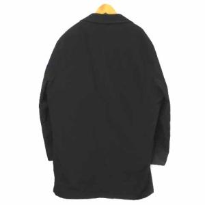 Calvin Klein ステンカラーコート ライナー付 2WAY 中綿 キルティング 黒 ブラック 44