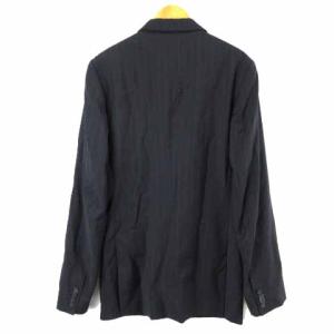 D&G ストライプテーラードジャケット ネイビー