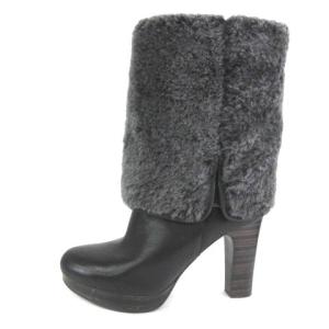 UGG australia W SAVOIE ムートンブーツ EU38 ブラック