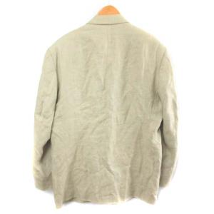 Christian Dior リネンテーラードジャケット 98 ライトグリーン