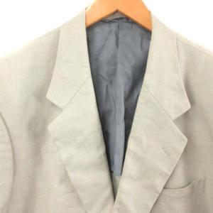 Christian Dior リネンテーラードジャケット 98 ライトグリーン