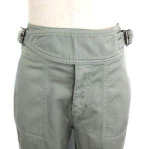 Diagram GRACE CONTINENTAL 18SS ミリタリーパンツ ベルト 36 カーキ