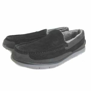 UGG australia ムートンローファー 28 ブラック