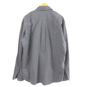 NUMBER (N)INE コットン長袖シャツ チャコールグレー