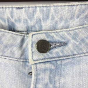 lucien pellat finet ダメージスキニーデニムパンツ 24 ブルー