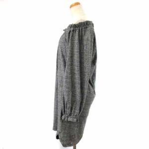 ISABEL MARANT ETOILE ひざ丈オフショルダーワンピース 2 杢グレー