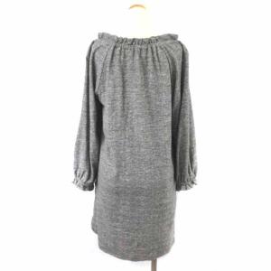 ISABEL MARANT ETOILE ひざ丈オフショルダーワンピース 2 杢グレー