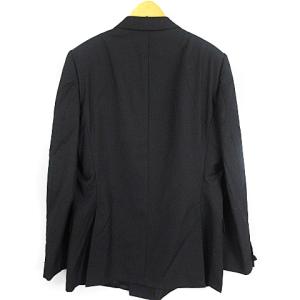 YVES SAINT LAURENT rive gauche トムフォード期 スーツ ダブルスーツ ストライプ 黒 52  