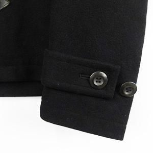 ATTACHMENT ダッフルコート メルトン ウール ブラック