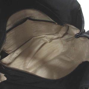 kate spade new york ナイロンレザーリボントートバッグ ブラック