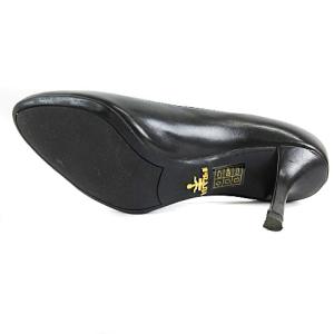 PRADA パンプス アーモンドトゥ レザー 36.5 ブラック