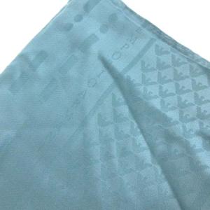 EMPORIO ARMANI ロゴドット大判ストール グリーン