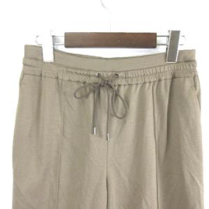 ebure コットンイージーパンツ 36 ベージュ