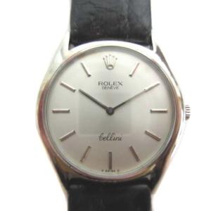 ROLEX Cellini チェリーニ 3804 腕時計 ウォッチ 手巻き アンティーク Cal.1600 K18WG 750 ホワイトゴールド