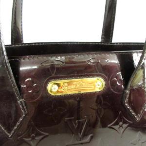 LOUIS VUITTON ウィルシャーPM モノグラム ヴェルニ ハンドバッグ アマラント M93641