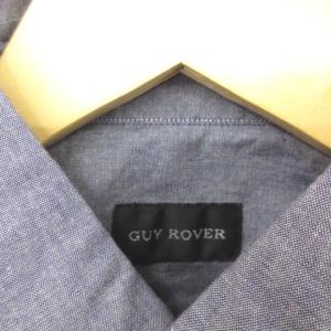 GUY ROVER シャツ ダンガリー 長袖 ボタンダウン ネイビー XS
