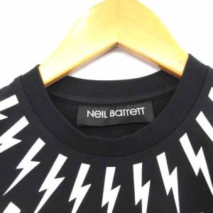 Neil Barrett 18SS サンダーボルト半袖Tシャツ ブラック