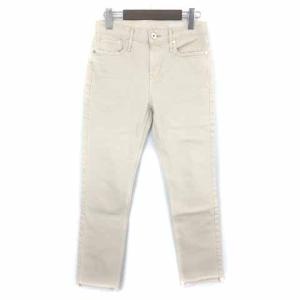 THE SERENA デニムパンツ 23 アイボリー