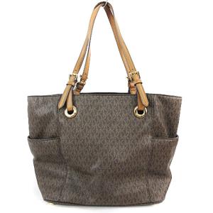 MICHAEL KORS 総柄キャンバストートバッグ ブラウン