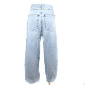 MM6 Maison Margiela S52LA0097 19AW コクーン デニムパンツ ボタンフライ 40 SM ブルー