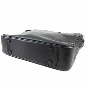 dunhill トートバッグ PVC ロゴ レザー 黒