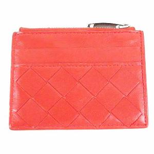 BOTTEGA VENETA イントレチャート コインケース レッド