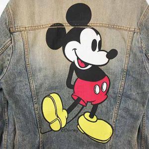 DOLCE&GABBANA Disneyコラボ ミッキーデニムジャケット インディゴ