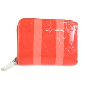 M58065 モノグラム ヴェルニ レイユール ジッピー・コインパース ピンク